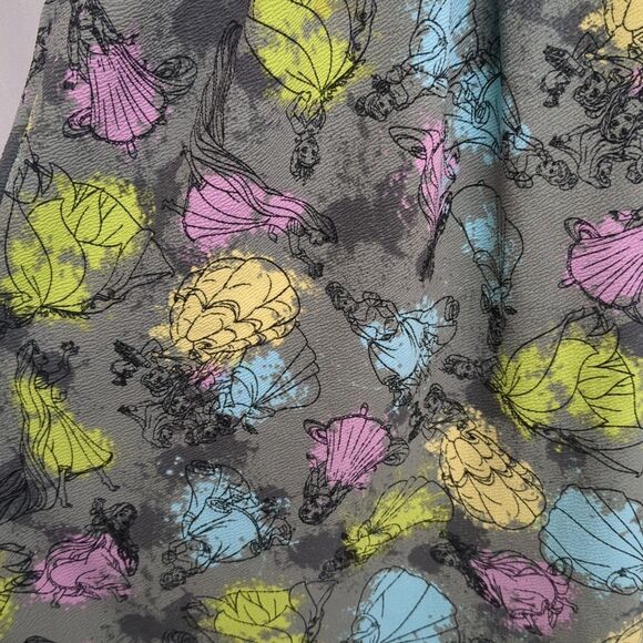 Lularoe Disney Princess Amelia Pastel Dress Cinderella Rapunzel Belle Size 3XL - Picture 7 of 10